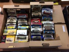 Two boxes of Die Cast toys