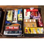 Two trays of Die Cast toys