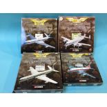 Four boxed Corgi 'Aviation Archive' models