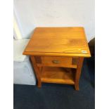 A 'Windsor' bedside table