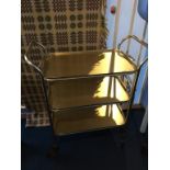 A drinks trolley