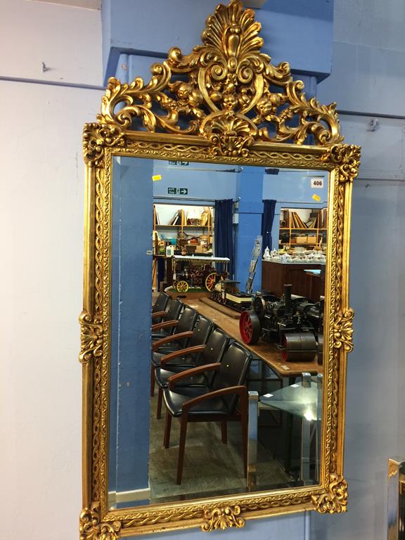 A gilt console table and over mirror - Image 3 of 3