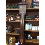 A mahogany barometer