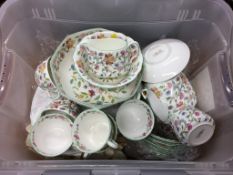 A quantity of Minton 'Haddon Hall' china