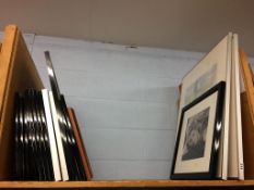 Assorted framed prints and photos