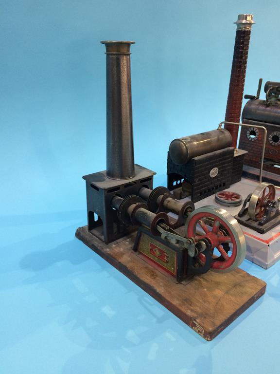 Three tinplate model engines - Image 5 of 5