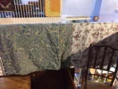 Two pairs of curtains, approx. 260cm length x 150cm width