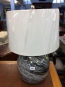 Pair of modern table lamps