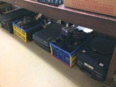 Five boxes of cameras