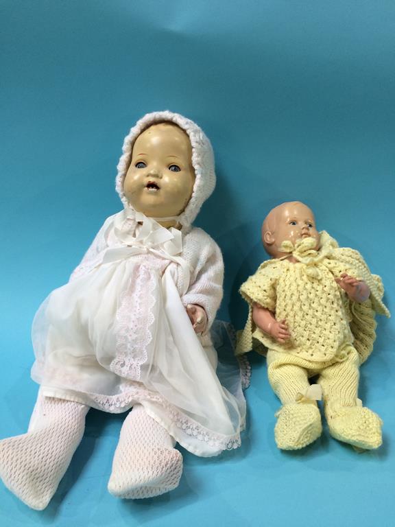 A Heinrich Handwerck doll and one other