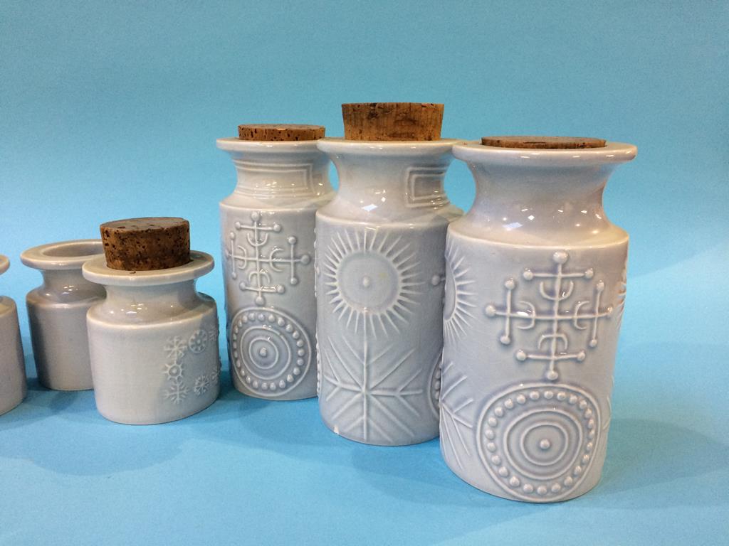A collection of Portmeirion 'Totem' storage jars (14) - Image 4 of 5