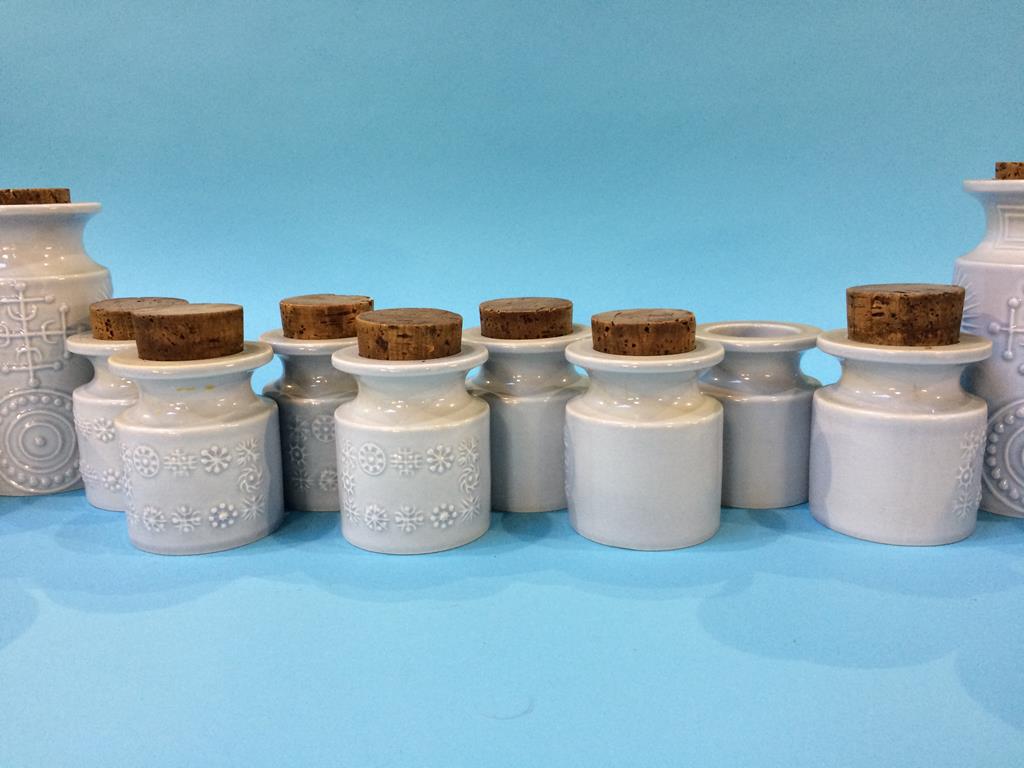 A collection of Portmeirion 'Totem' storage jars (14) - Image 3 of 5