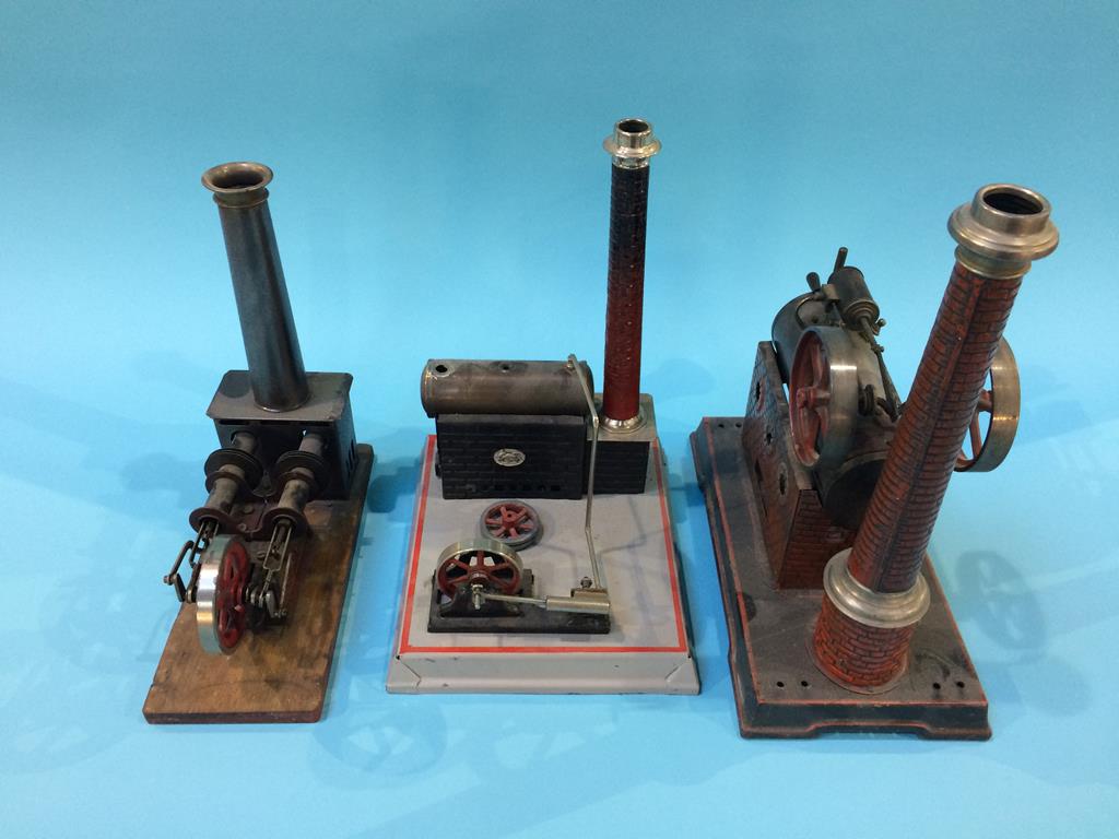 Three tinplate model engines - Image 2 of 5