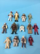A quantity of Star Wars figures