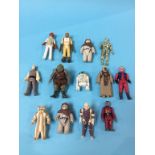 A quantity of Star Wars figures