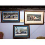 Two limited edition prints, signed in pencil, Gerald Coulson 'Setting the Pace' and 'The Maestro'