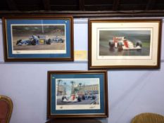 Two limited edition prints, signed in pencil, Gerald Coulson 'Setting the Pace' and 'The Maestro'