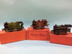 Three boxed Hornby '0' gauge locomotives, 8123, 60199 and 623