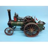 A 1 inch scale live model traction engine 'Burrells Compound Engine', Chris Burrell and Sons Ltd,