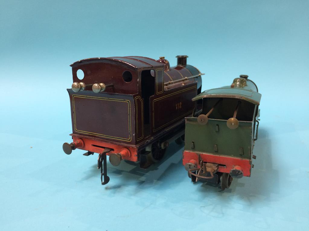 A Hornby '0' gauge locomotive, 2091 and one other Bassett Lowke?, 112 - Image 5 of 5