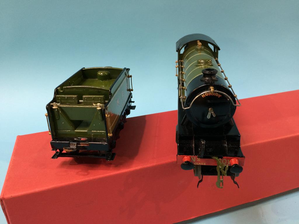 A boxed Hornby '0' gauge locomotive and tender, 201, 'The Bramham Moor' - Image 4 of 4
