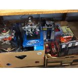 A collection of model engines and assorted Die Cast etc.