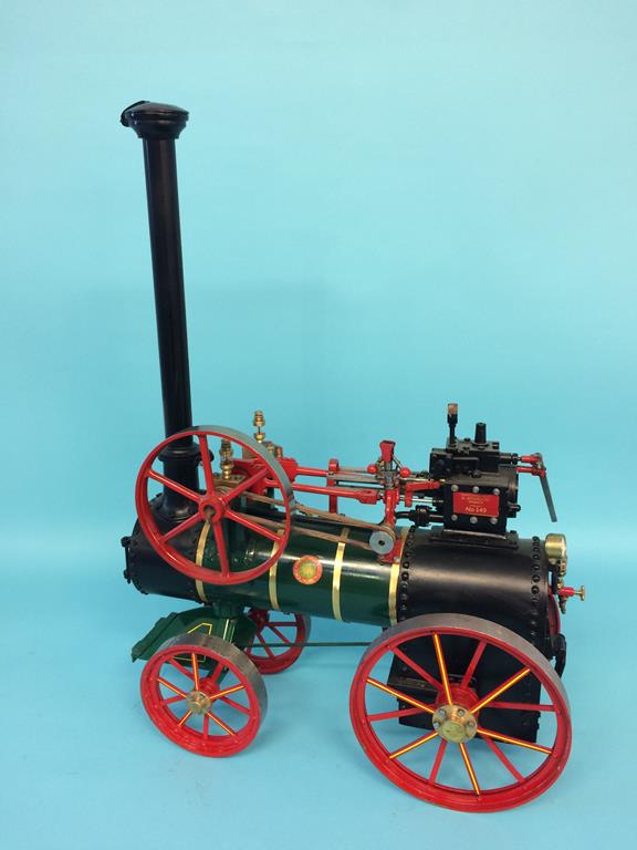 A 1 inch scale Ransomes, Sims and Jefferies of Ipswich model traction engine, model number 149, 40cm