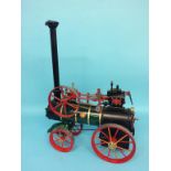 A 1 inch scale Ransomes, Sims and Jefferies of Ipswich model traction engine, model number 149, 40cm