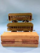 Two Lionel '0' gauge carriages, Pullman and Observation