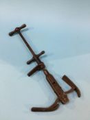 A Victorian boot stretcher