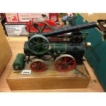 A model traction engine, 'WLM Allchin', approx. 22cm length