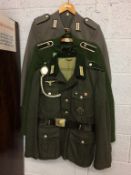 Three reproduction German military jackets