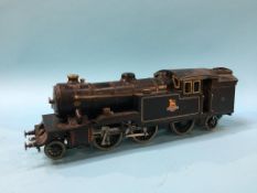 A '00' gauge live steam model locomotive, approx. 41cm length