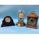 Three mantle clocks