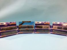 Eight Die Cast model trains