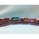 Eight Die Cast model trains