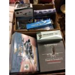 Two boxes assorted model planes, to include Oxford Aviation etc.