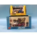 A Corgi Ford 5000 Super Major Tractor, 74 and a Holmes Wrecker Recovery Vehicle, 1142 (2)