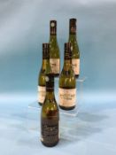 Five bottles 'Quarts De Chaume', 375ml