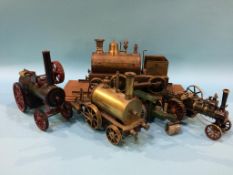 Five model engines