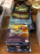 Six boxed model planes, to include The Aviation Archive etc.