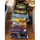 Six boxed model planes, to include The Aviation Archive etc.