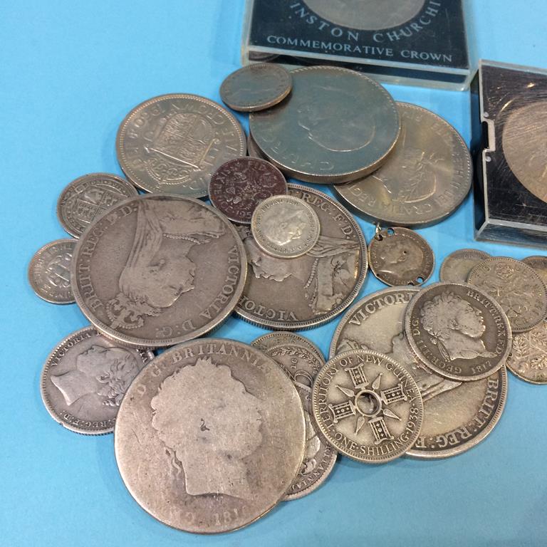 Various silver coins etc. - Image 3 of 3