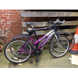 A Ladies mountain bike and a Gents mountain bike (2)