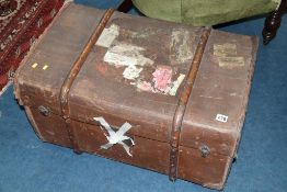 A luggage trunk