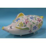 An oversized Arthur Wood Pig money box. 46cm