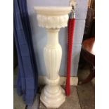 An Alabaster column