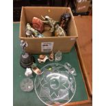 Hummel figures and Waterford glass etc.