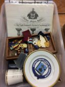 A quantity of Masonic Regalia