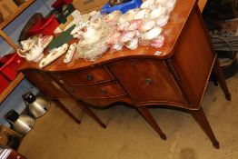 Reproduction mahogany sideboard